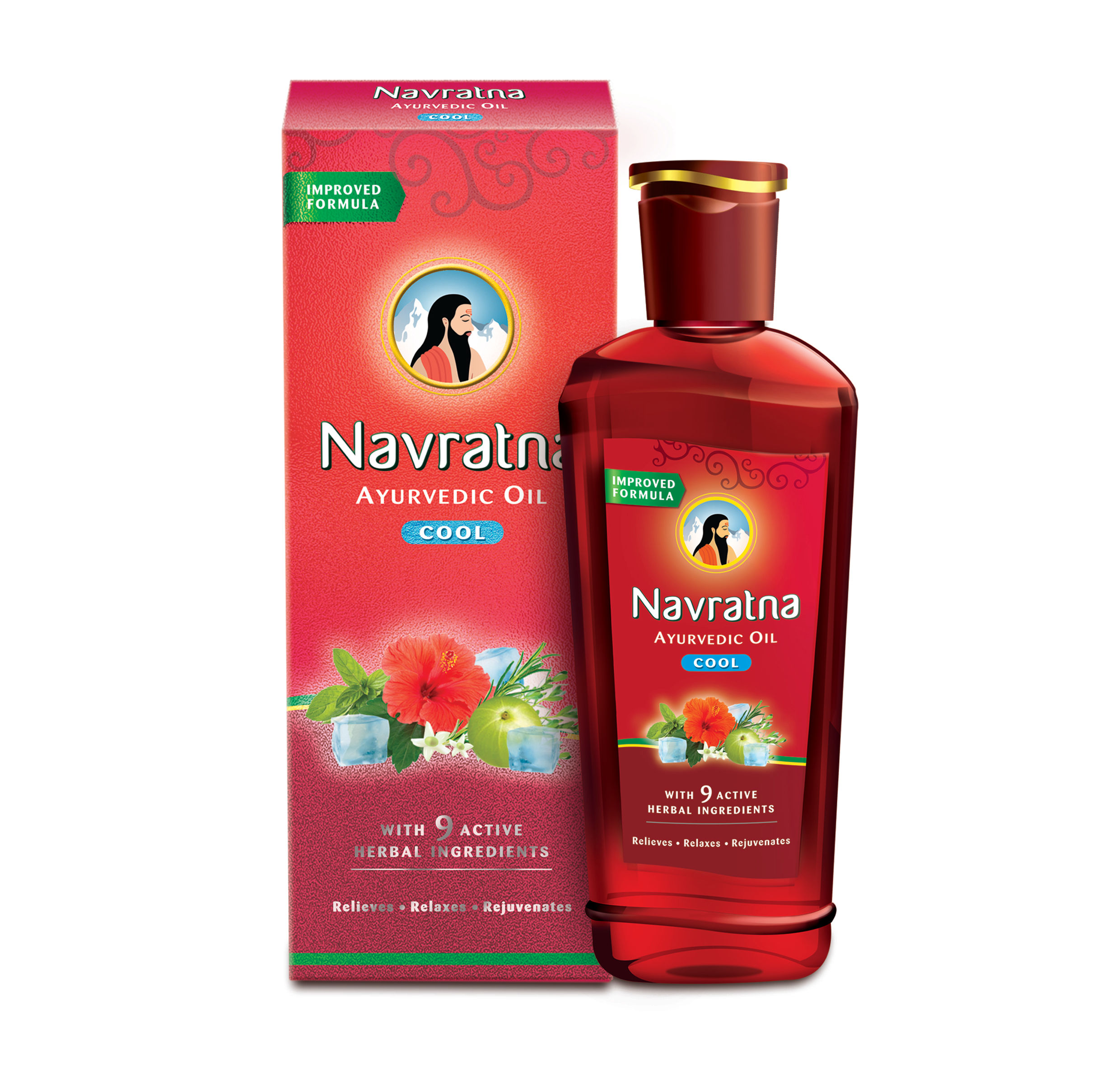 Navratna Cool Hair Oil 200ml